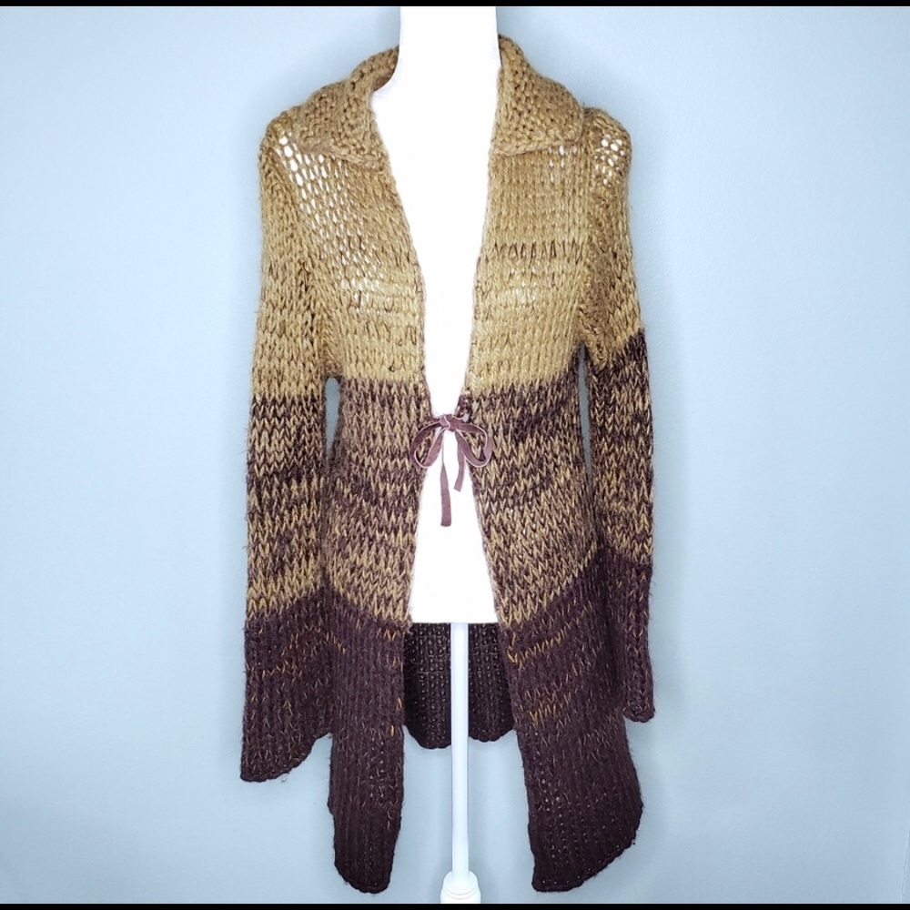 🌺FREE PEOPLE🌺. Ombre long cardigan